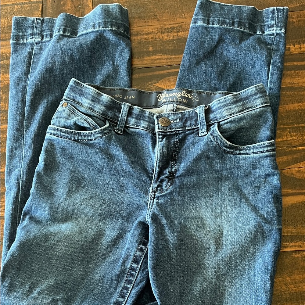 Wrangler Women's Boot Cut Jeans in Deep Blue